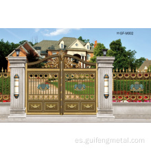 Villa Aluminio Art Fence Yard Entrance Doorr